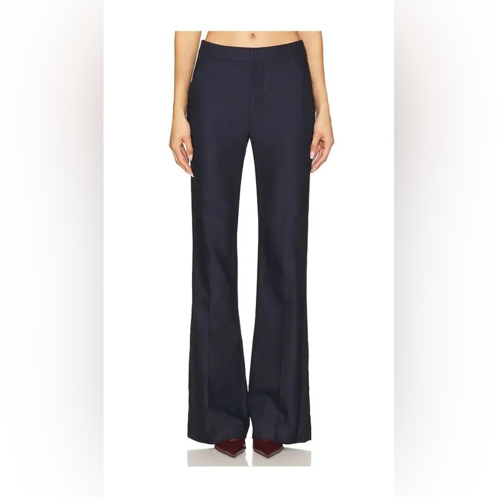 A.L.C. Sophie Pant Flared Trousers in Evening Blue NWT - Picture 2 of 10